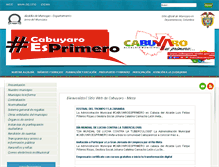 Tablet Screenshot of cabuyaro-meta.gov.co